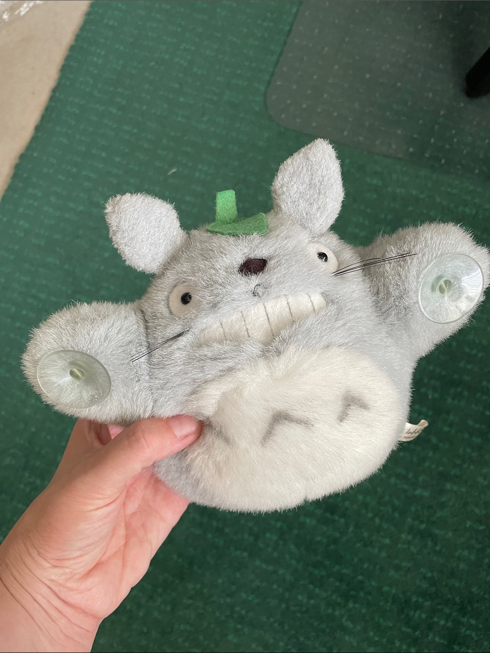 Vintage Ghibli Totoro window car clinger suction cup